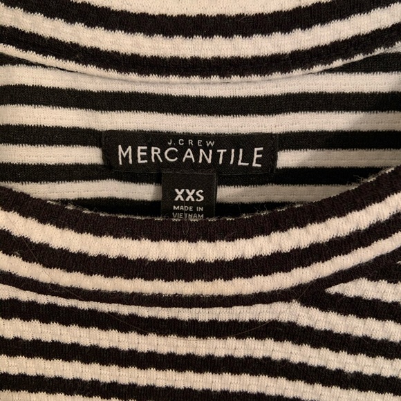 J. Crew Stripes T Shirt Dress Xxs - Picture 4 of 4